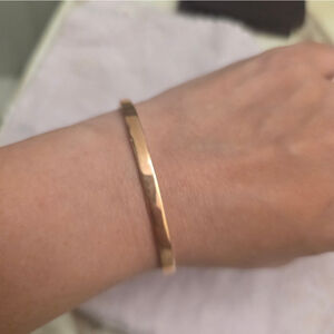 NWT Monica Vinader Rose Gold Fiji Bracelet